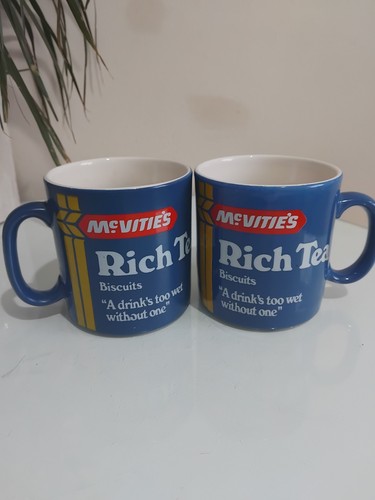 Vintage mcvitie rich tea - x2, mcvitie's