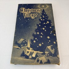 5 Vintage Cardboard Christmas