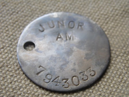 Ww2 relic dogtag rac rtr - relic,