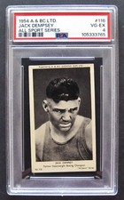 A&BC ALL SPORTS 1954 #116 Jack Dempsey Boxing PSA 4 VG-EX