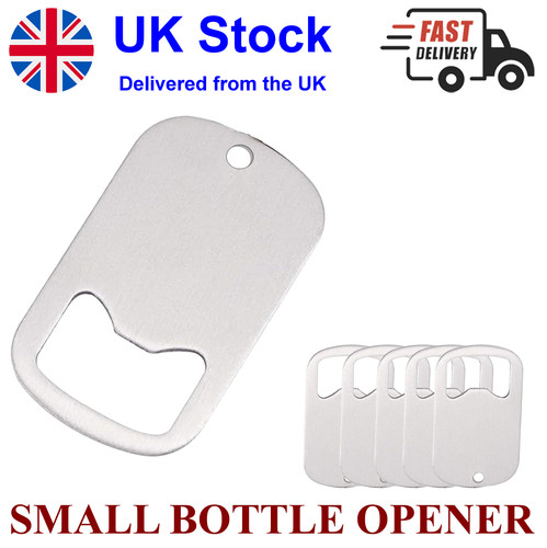 Small stainless steel dog - dog, tag