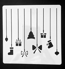 Stencil 5 christmas - -, 5"