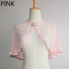 Bridal Lace Shrug Bolero Cape