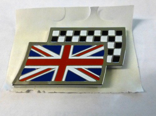 Chequered and union jack - mg,