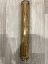 Vintage Hand Made Carved Bamboo 16” Rain Stick Rain Maker