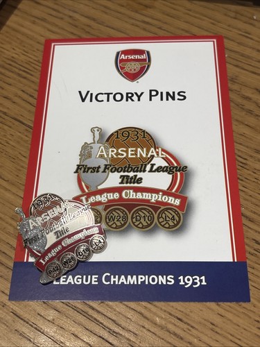 Danbury mint arsenal victory - arsenal,