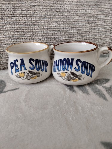 Vintage soup bowl - ,, &