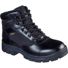 Skechers Mens Wascana Benen Leather Safety Boots  FS7474