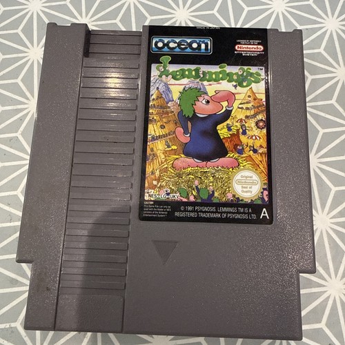 Lemmings nintendo nes - pal, uk
