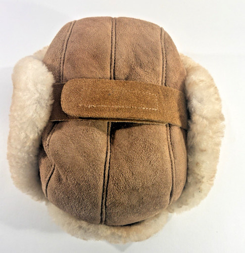 Genuine leather suede aviator - leather,