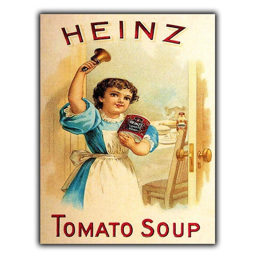 Heinz tomato soup metal - heinz,