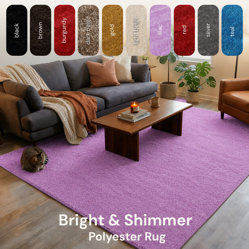 Soft thick luxury shaggy rug - thick,