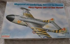 Navy Fighter DH112 Sea Venom Model Kit Eastern Express Vintage