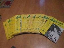 52 X 1963 ATHLETICS WEEKLY MAGAZINES