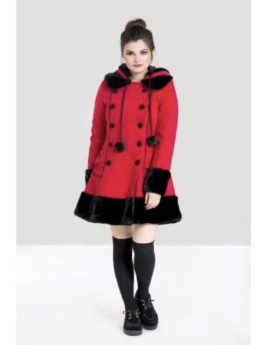 Hell bunny sarah jane coat - hell,