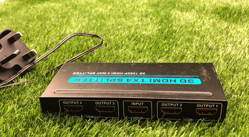 Way hdmi splitter 1x4 - 3d,