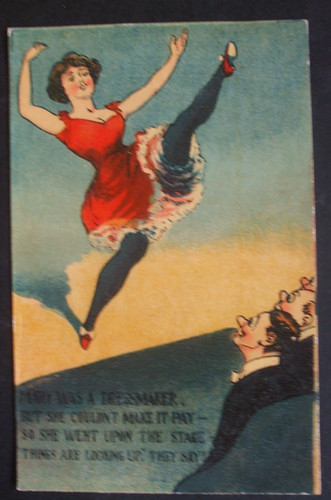 Saucy old comic - comic, limerick