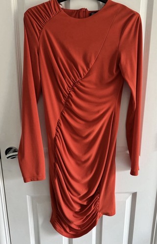 Zara gorgeous dark - orange, long
