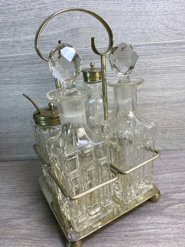 Antique cut glass - cut,