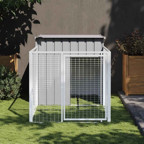 Dog house with - house, light