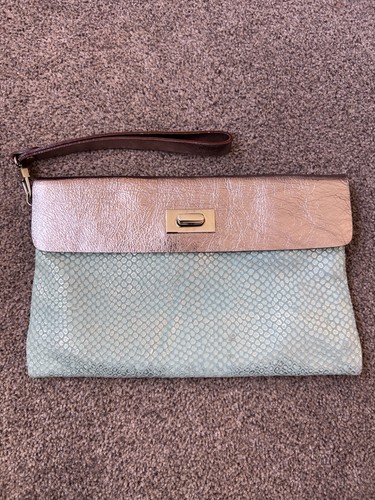 Robert pietri leather clutch - robert,