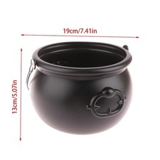 Large Wizard Witch Cauldron Decoration Prop Halloween Irish Parties Table Cente