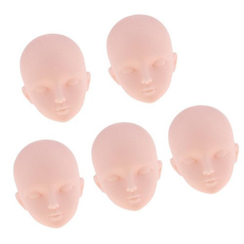 5pcs normal skin tone doll - 5pcs,