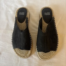 Eileen Fisher Black Tumbled