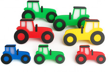 Children’s Tractor Wardrobe & Drawer Handles – Farm Yard Theme Door Knobs Pulls