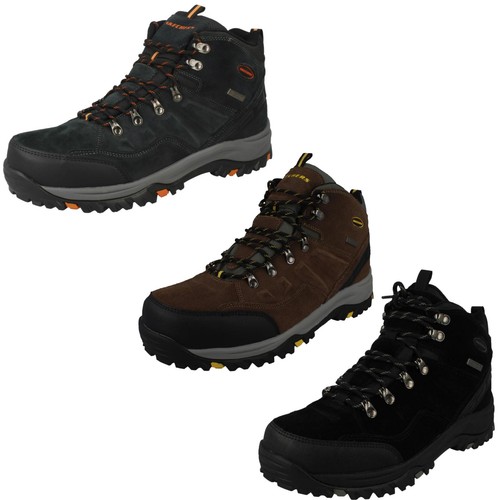 Mens skechers lace boots - up,