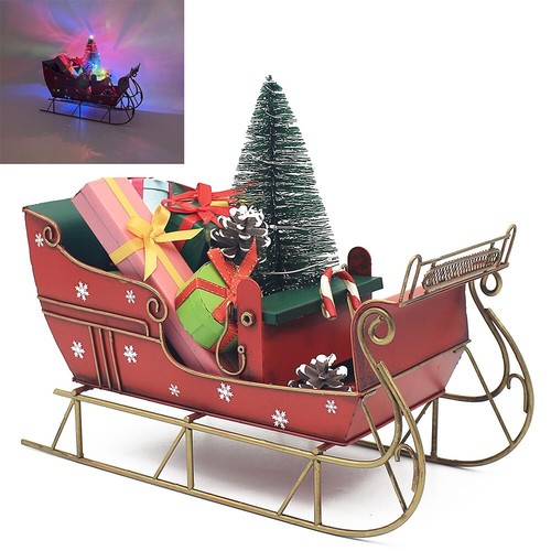 Red sleigh christmas - christmas, ornament