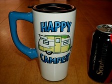 Happy camper trailer - -, logo