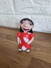 Edible Lilo Figure, Lilo & Stitch Fondant Vegan Cake Topper Decoration Handmade 