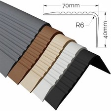 Anti Non Slip Stair PVC Nosing