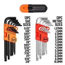 Hex Allen Key Wrench Set Ball