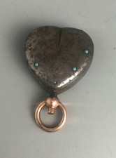 Antique Steel & Rolled Gold Sovereign Case ELZX