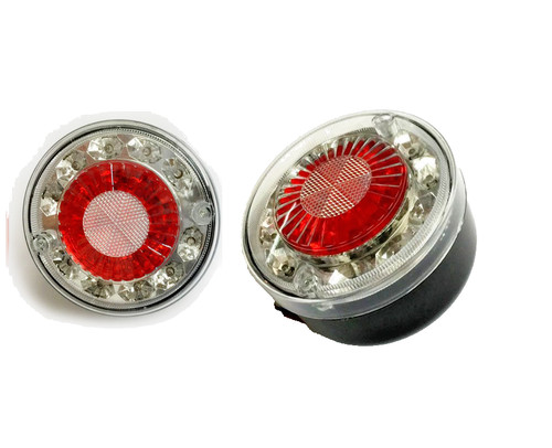 12v rear tail hamburger led - 2x,