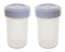 2 x Beaker Clear Plastic