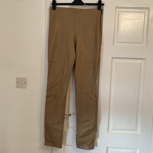 Zara beige faux leather - beige,