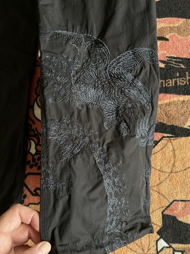 Black maharishi eagle - black,