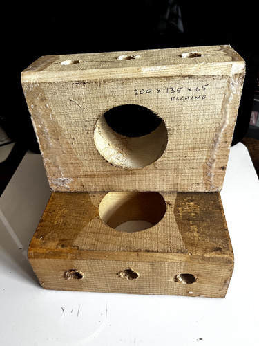 Oak wooden roller - x,