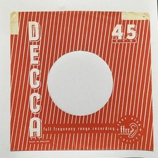 S48 Ten Replica/Copies  Of Original Used Decca Label, Company Record Sleeves