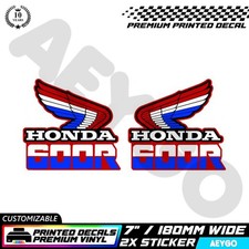 2x HONDA XR 600R Vinyl Decal