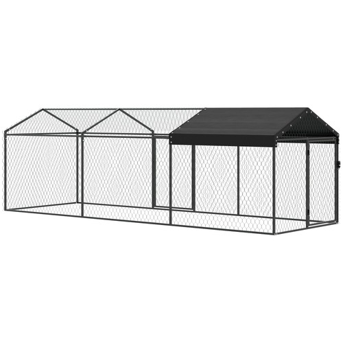 Large metal chicken coop - metal,