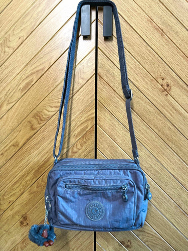 Kipling grey nylon small - kipling,
