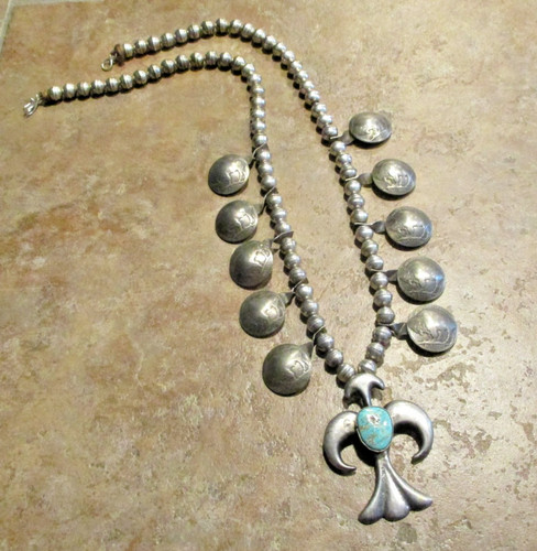 Old navajo silver - old,