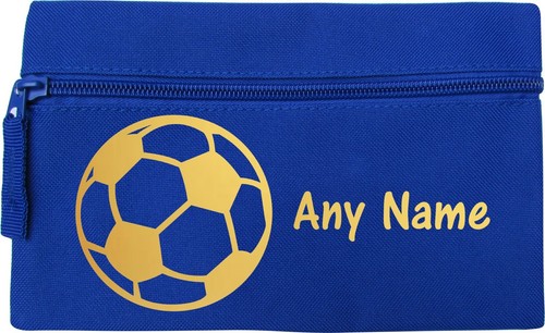Football ball print blue - football,