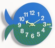Vitra George Nelson Wall Clock Zoo Timer Clock Fish GN902