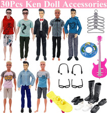30Pcs/Set Ken Doll Clothes
