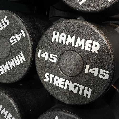 Hammer strength fixed - 45, lb